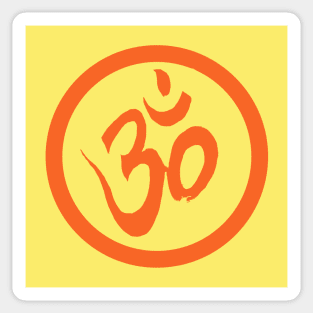 Spiritual Awakening OM Yoga Meditation Sticker